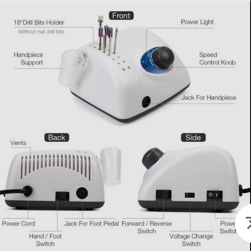 سوهان ناخن استرانگ 210 strong nail
