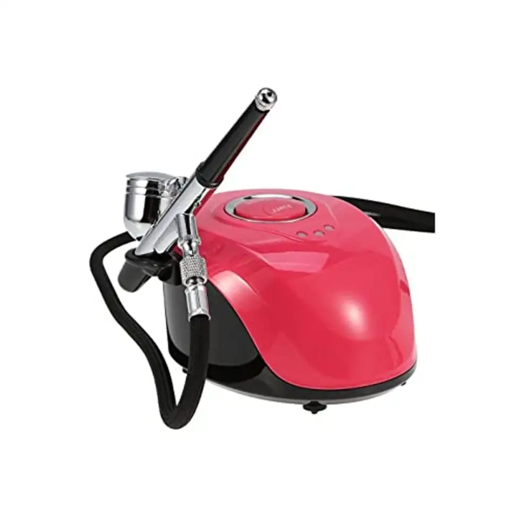 ایر براش ناخن حرفه‌ای مخزن بزرگ 3 مخزن | Nail Airbrush مخصوص طراحی ناخن